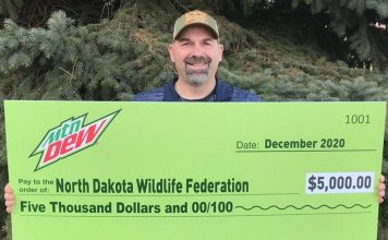 NDWF RECEIVES GRANT FROM MOUNTAIN DEW